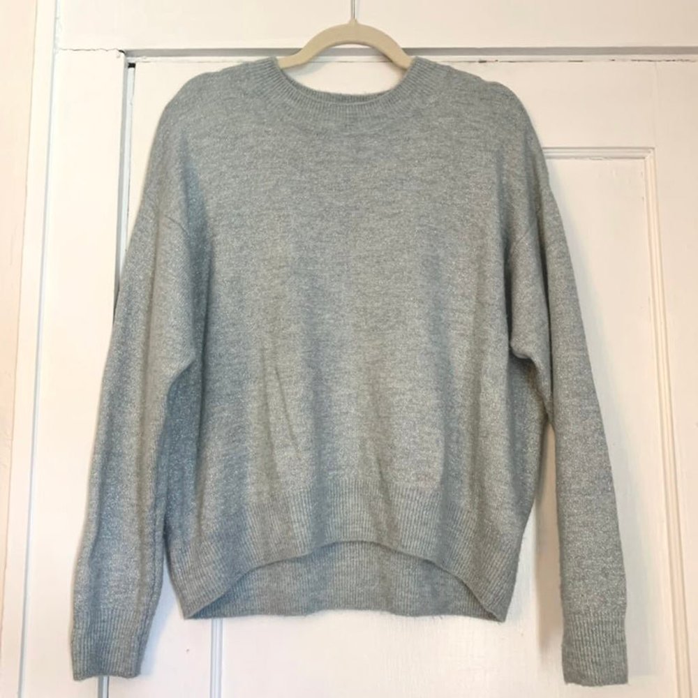 Sparkly Blue Sweater (Medium)